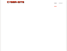 Tablet Screenshot of cyber-site.com